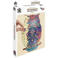 PUZZLE MASTER OWL WOODEN JIGSAW PUZZLE 129PCE