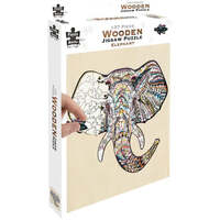 PUZZLE MASTER ELEPHANT WOODEN JIGSAW PUZZLE 137PCE