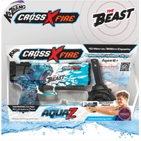 KAZAANG CROSSXFIRE AQUAZ ELECTRONIC WATER GUN WITH SAFETY GLASSES - THE BEAST