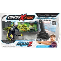 KAZAANG CROSSXFIRE AQUAZ ELECTRONIC WATER GUN WITH SAFETY GLASSES - BIO HAZARD