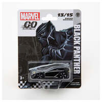 MARVEL GO COLLECTION DIECAST 1:64 RACING SERIES BLACK PANTHER VEHICLE 13 OF 15