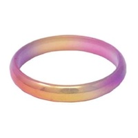 PINK POPPY BC141 PASTEL BANGLE PINK/YELLOW