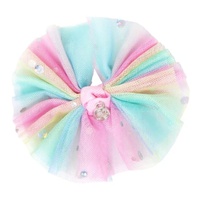 PINK POPPY - BARBIE DREAMTOPIA RAINBOW FANTASY TULLE HAIR BOW