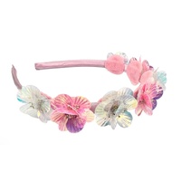 PINK POPPY HBG179 MERMAID FLOWER HEADBAND