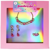 PINK POPPY GEMSTONE JEWELLERY SET