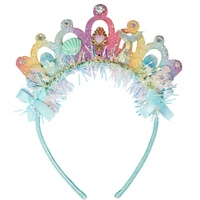 PINK POPPY HBG180 MERMAID CROWN HEADBAND BLUE