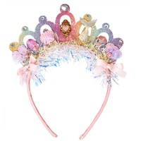 PINK POPPY HBG180 MERMAID CROWN HEADBAND PINK