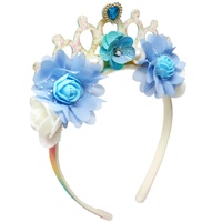 PINK POPPY HBG183 FAIRY BLOSSOM HEADBAND BLUE