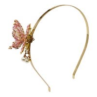 PINK POPPY HBG186 SHIMMER BUTTERFLY HEADBAND