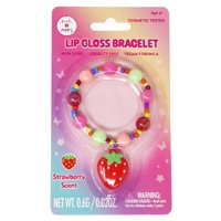 PINK POPPY KHC016 LIP GLOSS BRACELET - STRAWBERRY