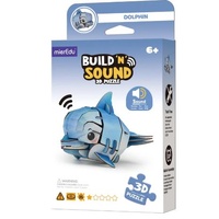 MIEREDU BUILD N SOUND OCEAN 3D PUZZLE - DOLPHIN