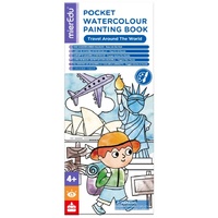 MIEREDU POCKET WATERCOLOUR PAINTING BOOK - TRAVEL AROUND THE WORLD