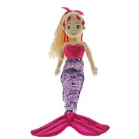 COTTON CANDY 45CM MOANA BLONDE AND DARK PINK HAIR MERMAID