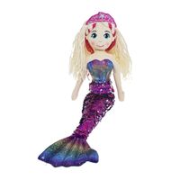 COTTON CANDY 45CM MERI BLONDE AND PINK HAIR MERMAID
