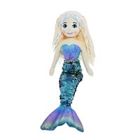 COTTON CANDY 45CM LANA F-S BLUE AND GOLD MERMAID