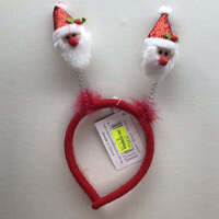 COTTON CANDY KIDS XMAS HEADBAND SANTA