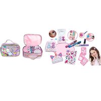 COTTON CANDY BLING TATTOO AND MAKEUP CARRY CASE