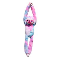COTTON CANDY SLP23 HANGING SLOTH AMY PINK/GREY PLUSH