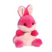 AURORA WORLD PALM PALS PINK BUNNY 13CM PLUSH