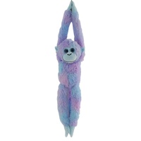 COTTON CANDY JG327 HANGING MONKEY LUNA PURPLE PLUSH