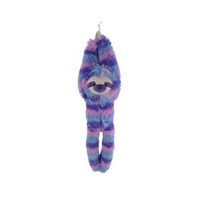 COTTON CANDY SLP43 HANGING SLOTH VIOLET PURPLE PLUSH