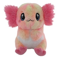 COTTON CANDY 6 SEA SNUGGLER PINK AXOLOTL BUBBLES 23CM PLUSH