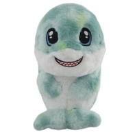 COTTON CANDY 12 SEA SNUGGLER GREEN SHARK FINN 23CM PLUSH