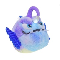 COTTON CANDY DDK31 SEA SNUGGLERS BLINKY PURPLE LIGHT UP LANTERN FISH PLUSH