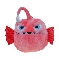 COTTON CANDY DDK33 SEA SNUGGLERS FLICKER PINK LIGHT UP LANTERN FISH PLUSH