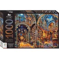 HINKLER MINDBOGGLERS ARTISAN MAGICIANS LIBRARY 1000PC JIGSAW PUZZLE