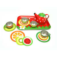 KAPER KIDZ TIN TEA SET FRUIT 15PC
