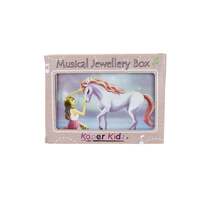KAPER KIDZ MUSICAL JEWELLERY BOX SUGARPLUM UNICORN KEEPSAKE MUSIC BOX