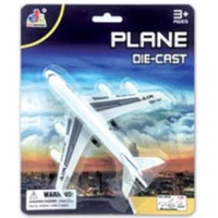 DESONG AIRPORT SERIES PULL BACK WHITE PLANE