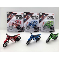 DESONG MOTO DIE-CAST RED 1/18 SCALE DIECAST MOTORBIKE