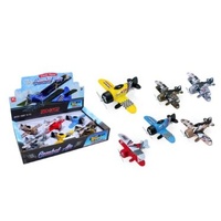 XIANG GAO COMBAT AIR CLASSIC PLANES PULL BACK DIECAST AIRCRAFT ASSORTED