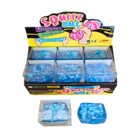 SQUEEZ BALL SENSORY SQUISHY SNOWFLAKE CUBE - TPR AND MALTOSE