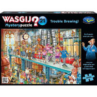 WASGIJ? 77436 MYSTERY PUZZLE #21- TROUBLE BREWING! 1000PC  JIGSAW PUZZLE