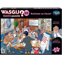 WASGIJ? 77456 DESTINY PUZZLE #24 - BUSINESS AS USUAL! 1000PC  JIGSAW PUZZLE