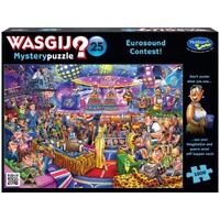 WASGIJ? 77612 MYSTERY PUZZLE #25- EUROSOUND CONTEST! 1000PC  JIGSAW PUZZLE