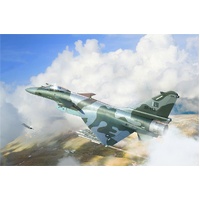TRUMPETER 01690 PAKISTAN AIR FORCE J-10CE MULTI ROLE FIGHTER AND ITALIAN AIR FORCE RAFALE TWIN PACK 1/72 SCALE PLASTIC MODEL KIT