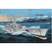 TRUMPETER 03715 GERMAN SCHARNHORST BATTLESHIP 1/200 PLASTIC MODEL KIT