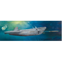 TRUMPETER 06801 DKM U-BOAT TYPE VIIC U-552 1/48 SCALE PLASTIC MODEL KIT SUBMARINE