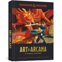 DUNGEONS & DRAGONS ART AND ARCANA A VISUAL HISTORY BOOK