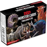 DUNGEONS & DRAGONS SPELLBOOK CARDS MONSTER CARDS CHALLENGE 6-16