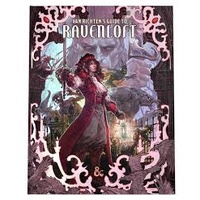 DUNGEONS & DRAGONS VAN RICHTENS GUIDE TO RAVENLOFT HARDCOVER ALTERNATIVE COVER BOOK