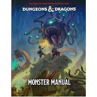 DUNGEONS & DRAGONS MONSTER MANUAL HARDCOVER BOOK