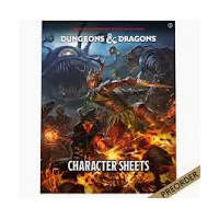 DUNGEONS & DRAGONS DUNGEONS CHARACTER SHEETS BOOK