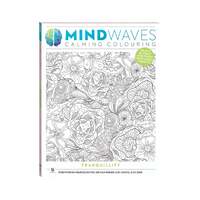 HINKLER MINDWAVES ART OF CALM TRANQUILITY COLOURING BOOK