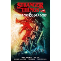 DUNGEONS & DRAGONS AND STRANGER THINGS BOOK