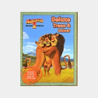 DREAMWORKS MADAGASCAR 2 ESCAPE 2 AFRICA DELUXE TRACE AND COLOUR COLOU9781742111964RING BOOK